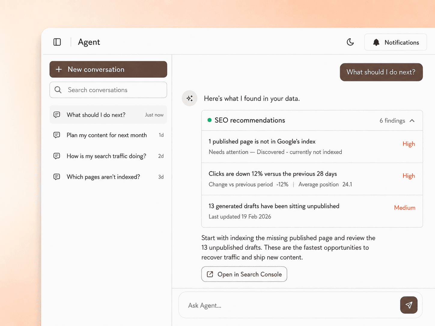 Connecting your CMS and Search Console in hrefStack